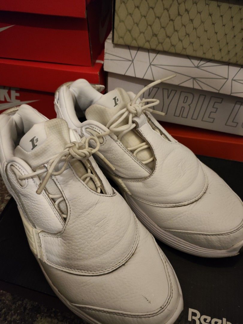 Reebok iverson i3 blanche on sale