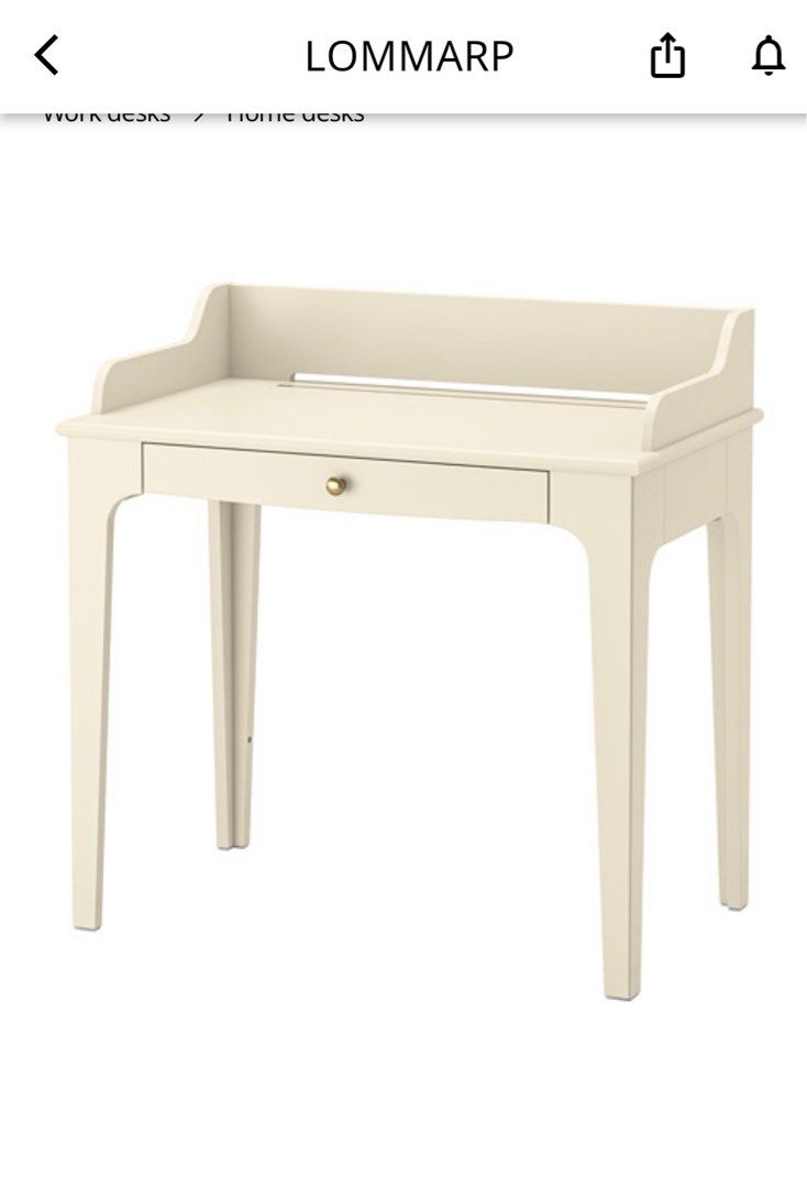 Relocation Sale IKEA Lommarp desk table, 傢俬＆家居, 傢俬, 其他家居傢俬 Carousell