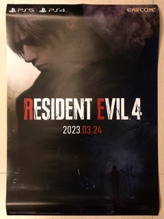 Resident Evil 4 Remake Poster [LIMITED EDITION] PS4|PS5 Version
