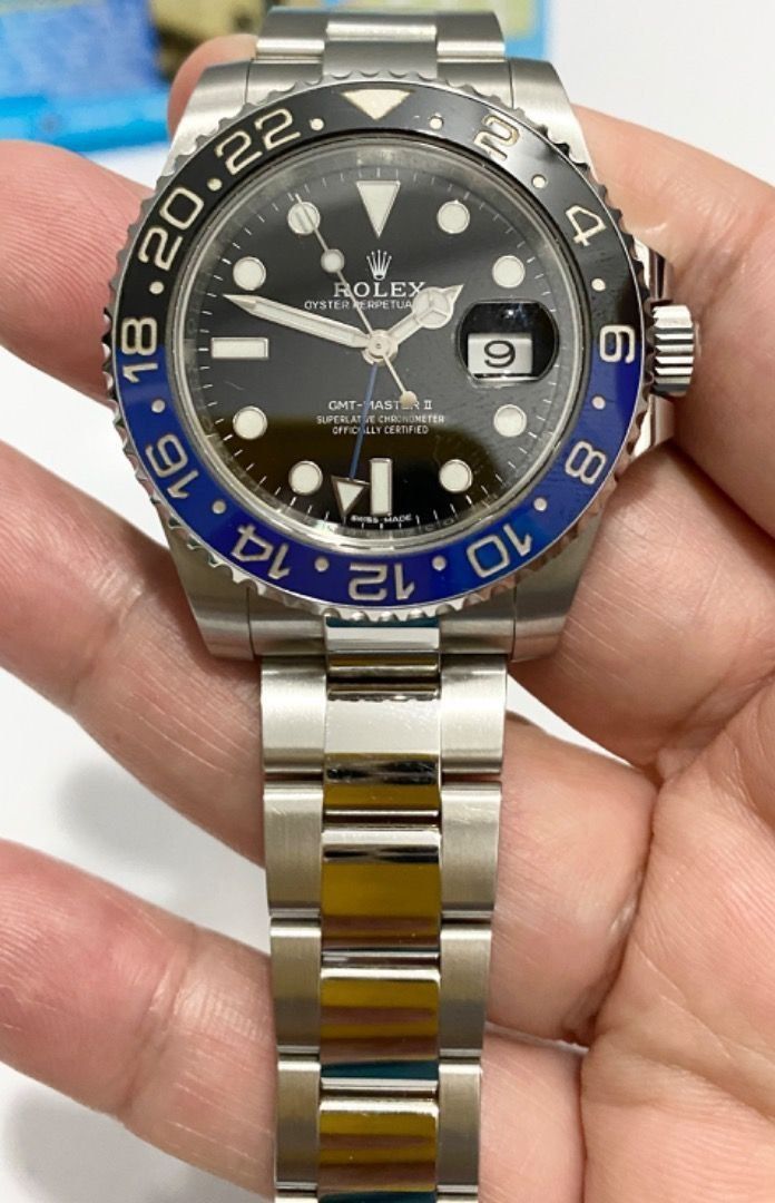 Rolex batman best sale 2018