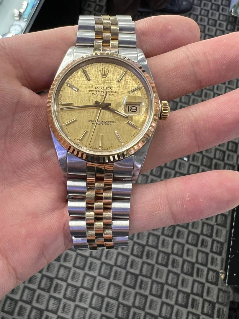 ROLEX OYSTER PERPETUAL DATEJUST SWISS MADE AUTOMATIC 16013, Men's