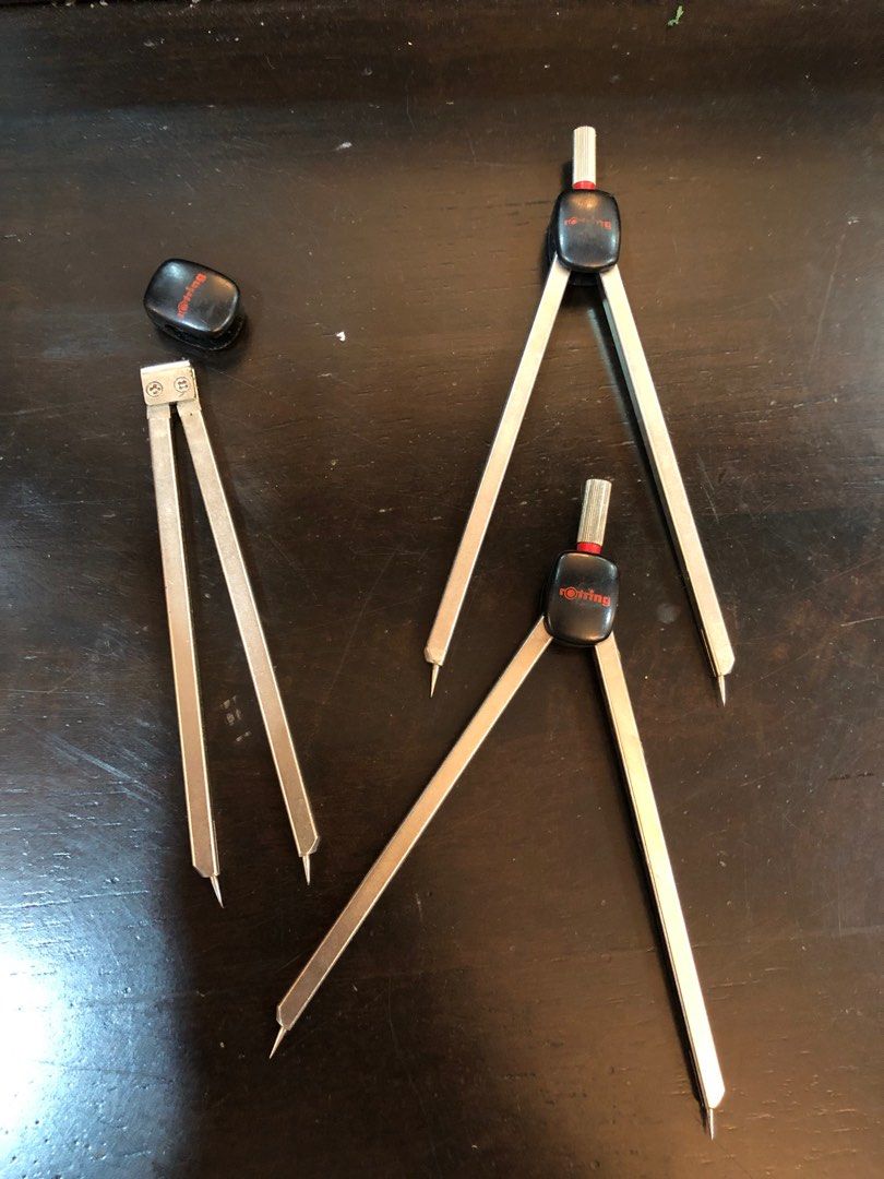 Rotring Compass Divider 3, Hobbies & Toys, Stationery & Craft