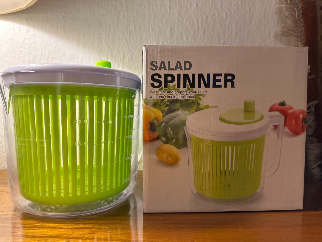 Salad Spinner, Furniture & Home Living, Kitchenware & Tableware, Other