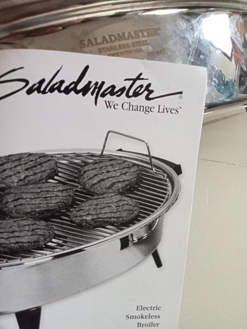 Saladmaster hotsell smokeless grill