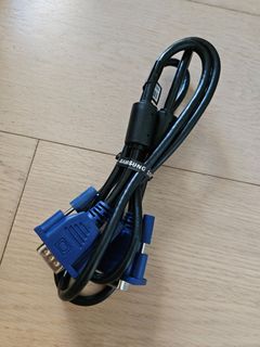 Samsung VGA cable for computers and monitors