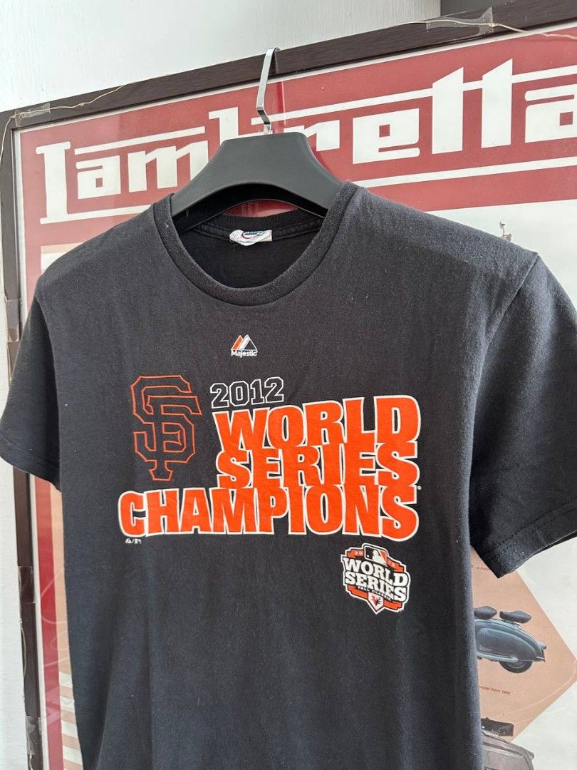 SAN FRANCISCO GIANTS 2010 WORLD SERIES CHAMPIONS T-SHIRT, Men's Fashion,  Tops & Sets, Tshirts & Polo Shirts on Carousell