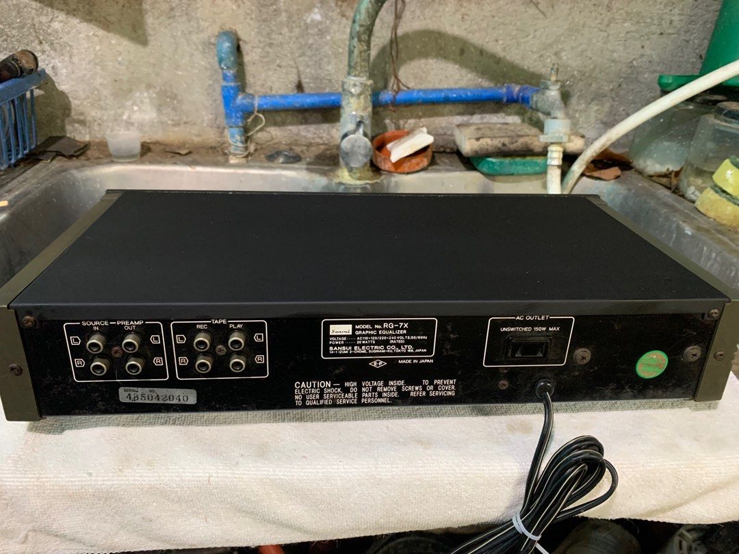 EQUALISEUR SANSUI RG-7 EUR 135,00 - FR