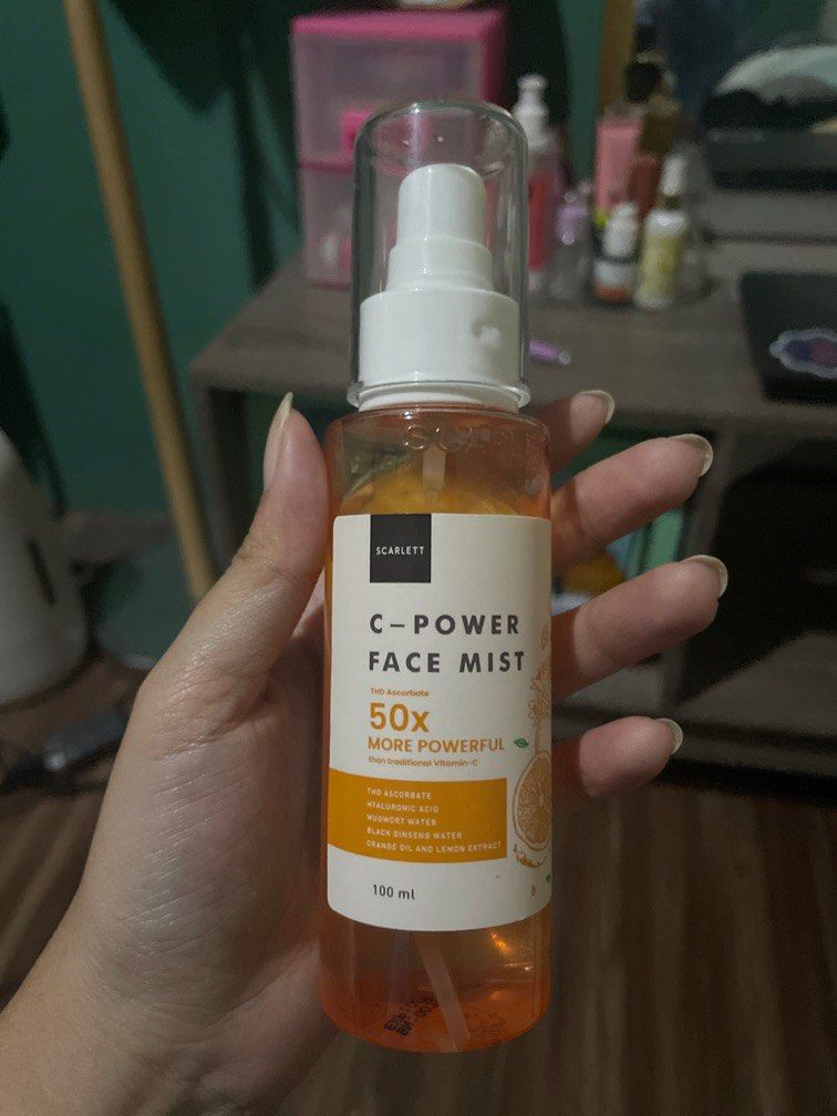 Scarlett C Power face mist on Carousell