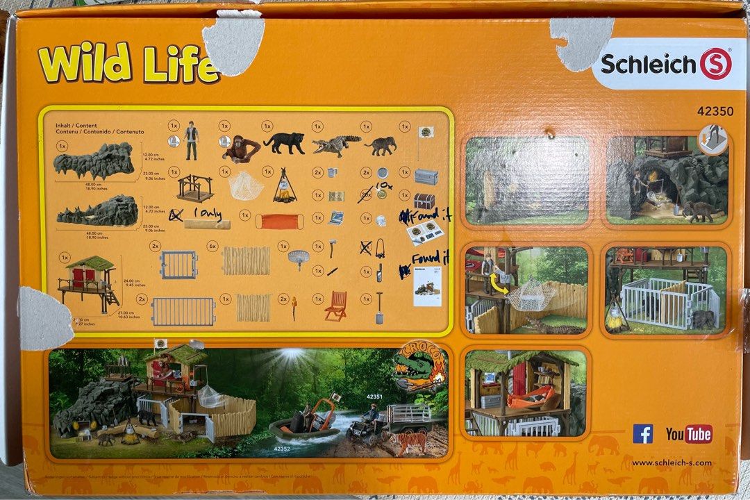 Schleich wildlife sale crocodile jungle