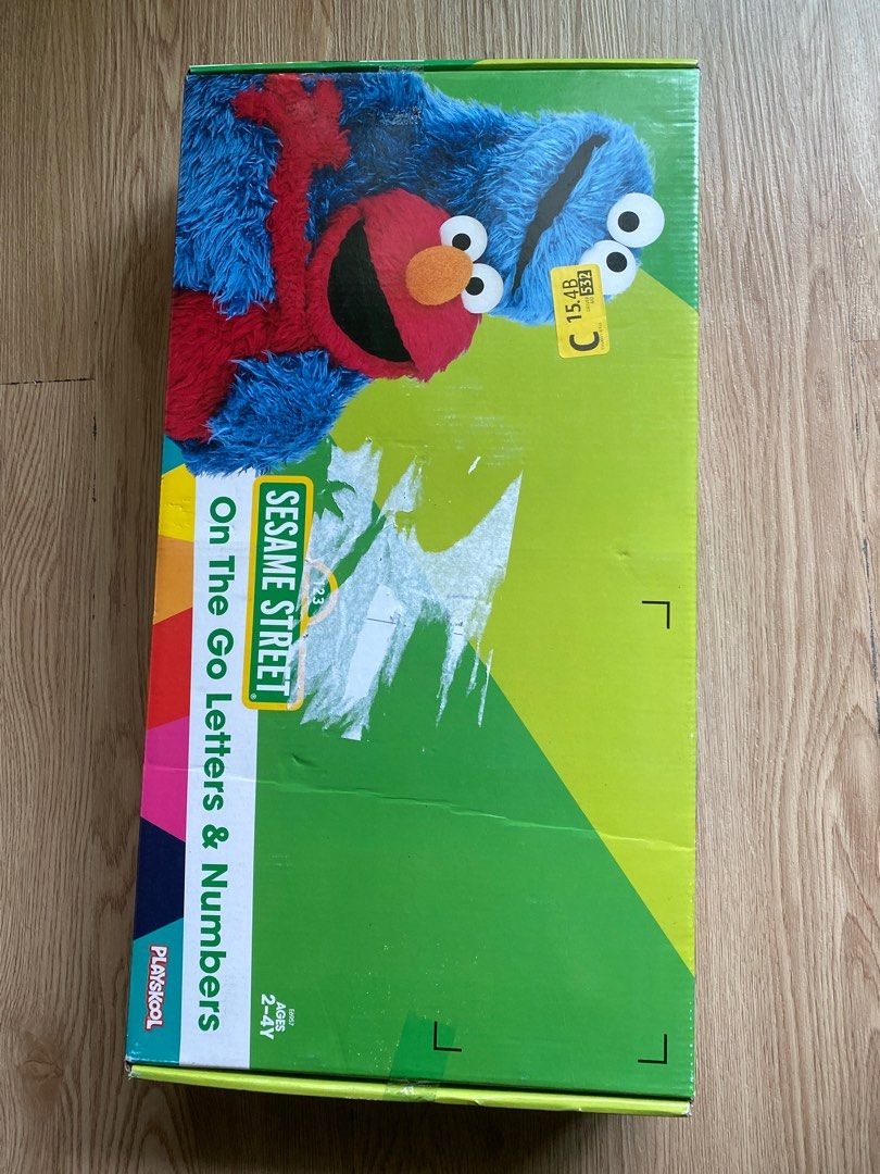 Sesame Street On The Go Letters & Numbers with Elmo & Cookie Monster, 2  Take Along