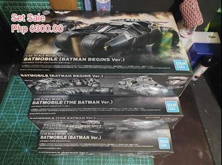 [SET] Batmobile (Batman Ver., The Batman Ver. & Batman Begins Ver.)