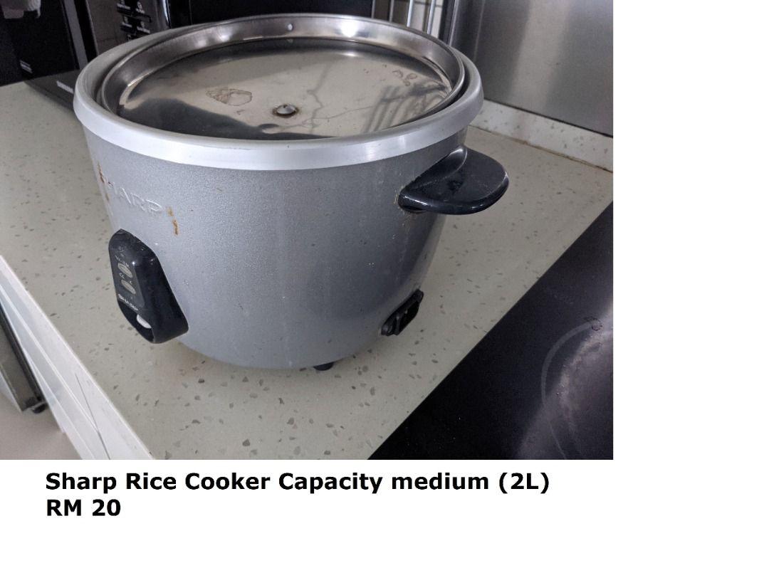Sharp Rice Cooker 2L, TV & Home Appliances, Kitchen Appliances, Cookers