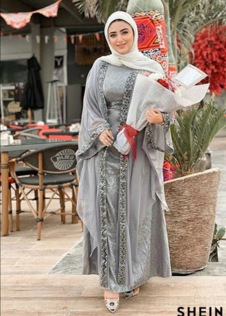 Shein abaya dress online