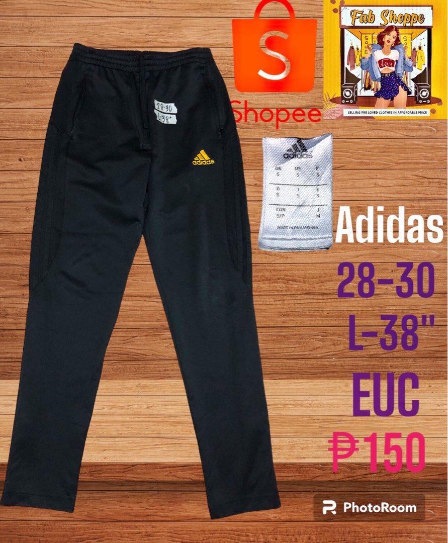 Adidas jogging pants cheap shopee