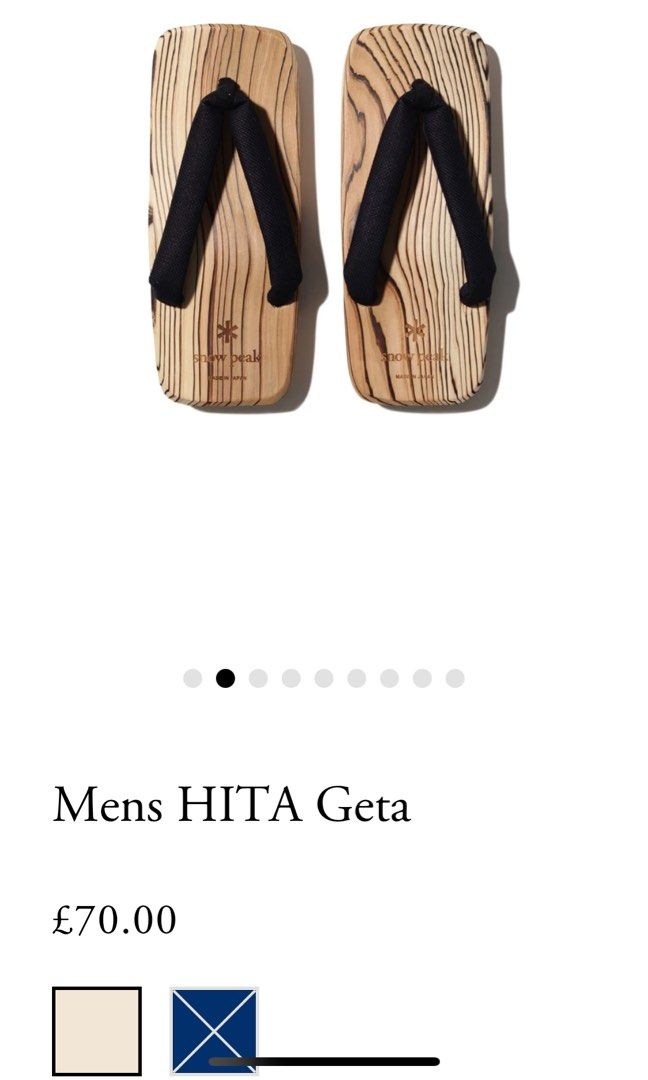 Snow peak geta on sale sandal