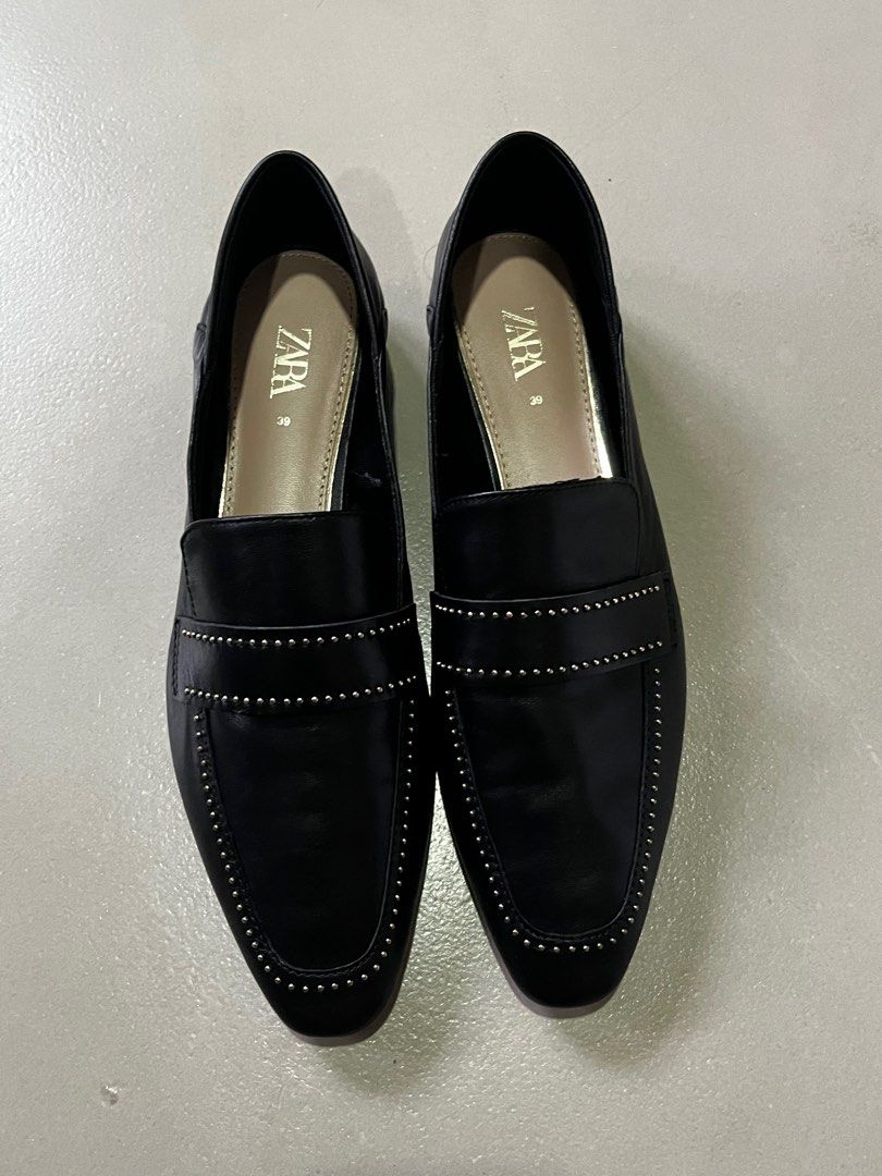 Loafers zara clearance
