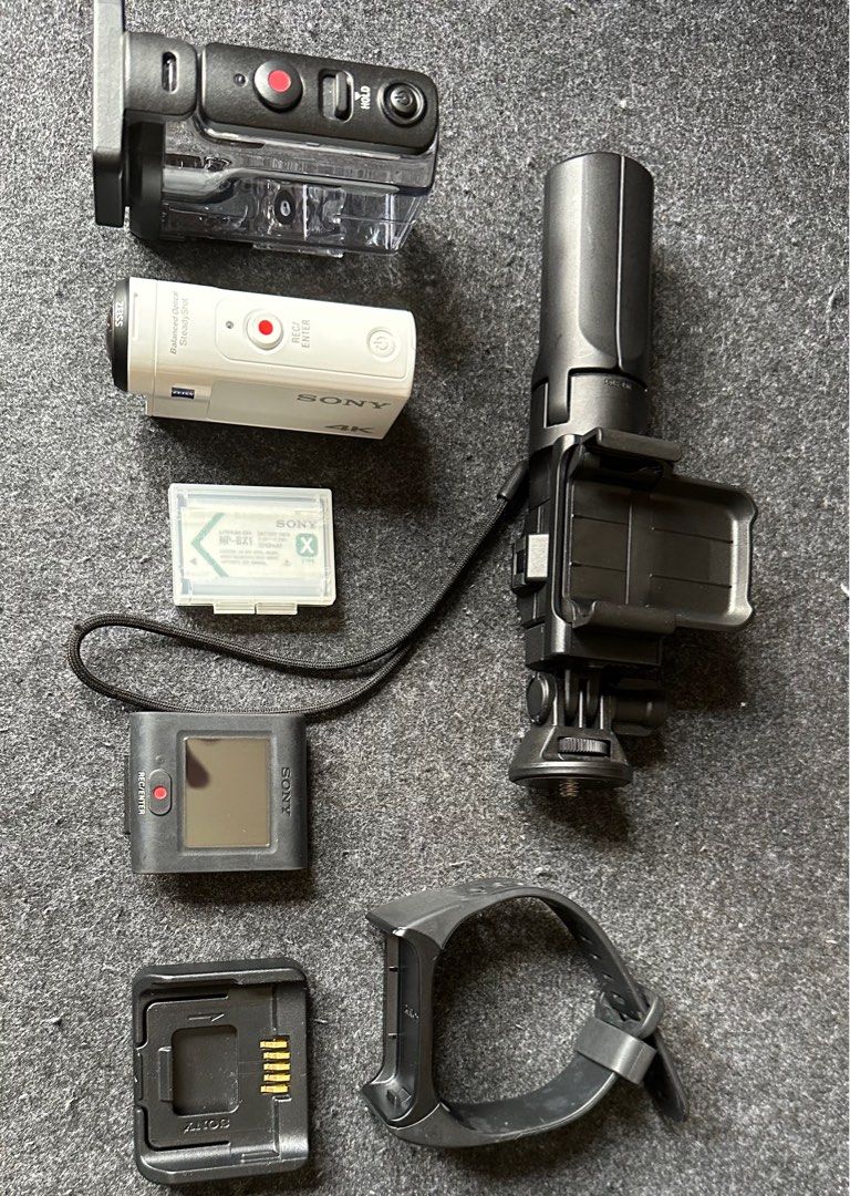 Sony FDRX3000 4K Action Cam with WiFi & GPS, Photography, Cameras on