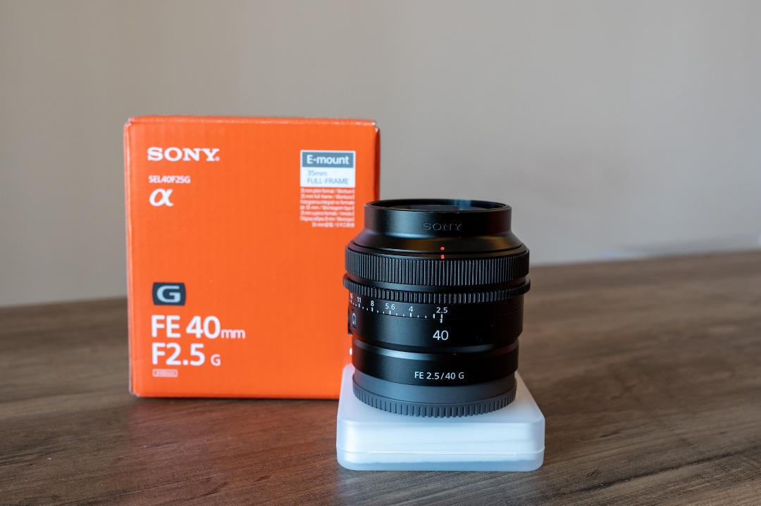 Sony FE 40mm F2.5 G, Photography, Lens & Kits on Carousell