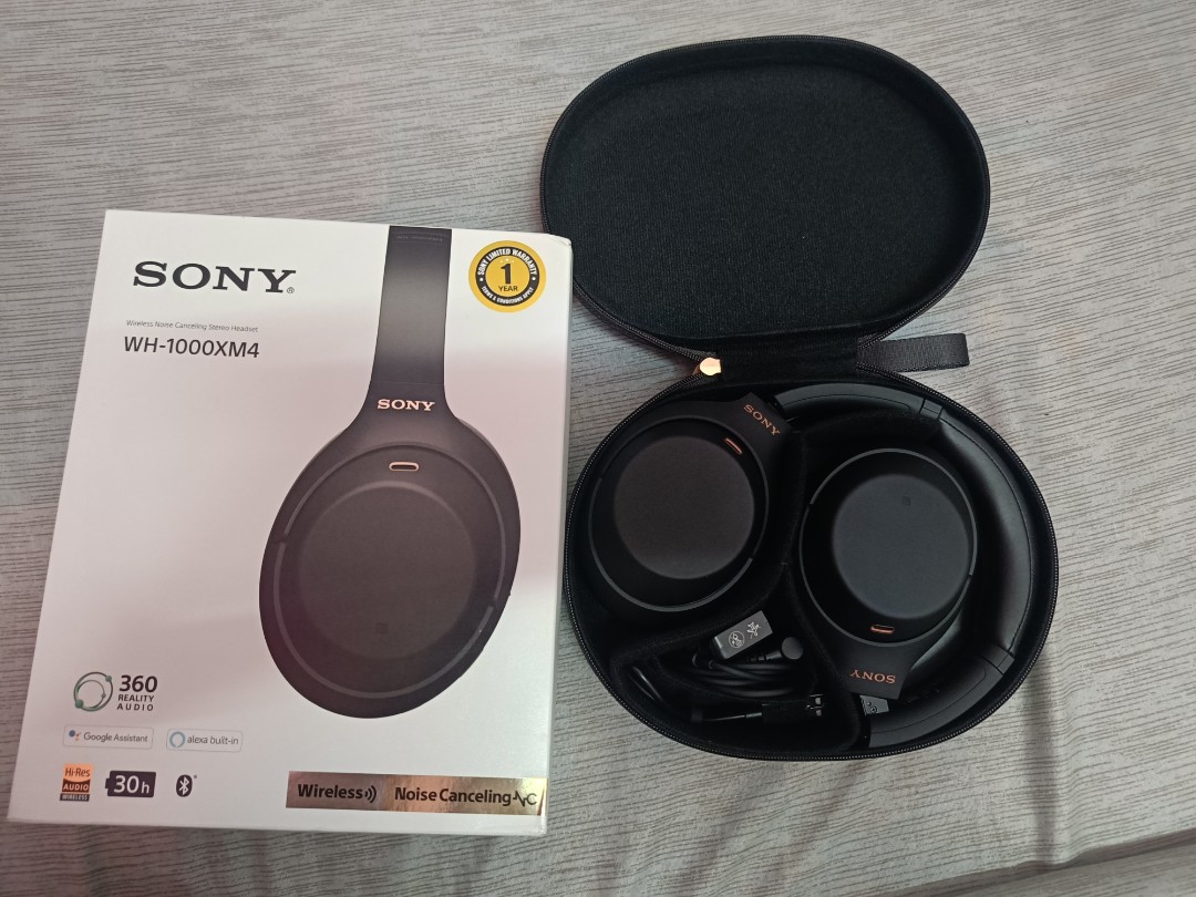 Sony wh-1000xm4, Audio, Headphones & Headsets on Carousell