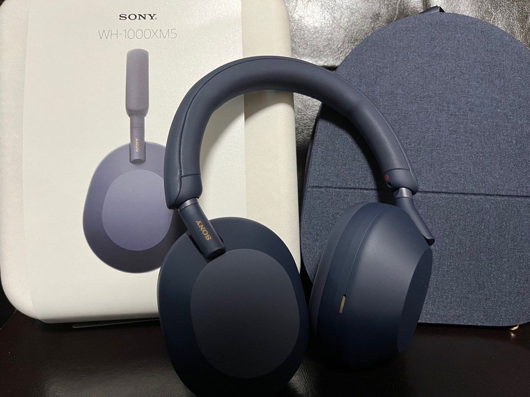 Sony wh-1000xm5 新色midnight blue, 音響器材, 其他音響配件及設備