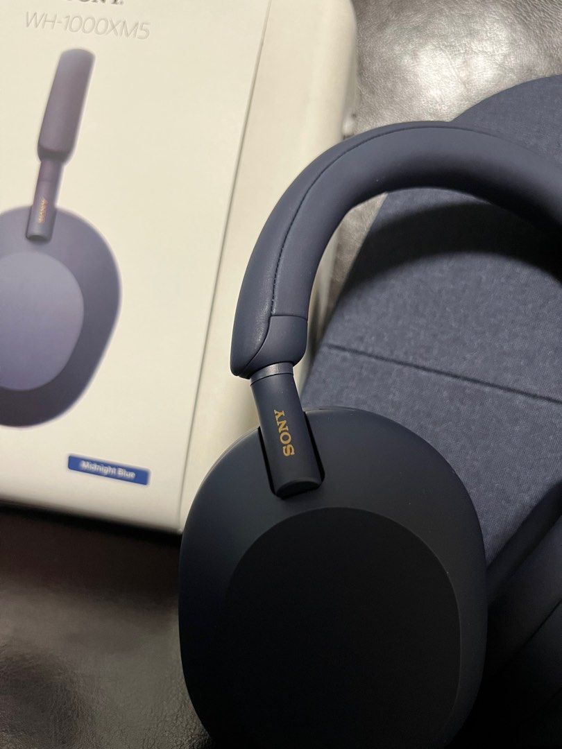 Sony wh-1000xm5 新色midnight blue, 音響器材, 其他音響配件及設備