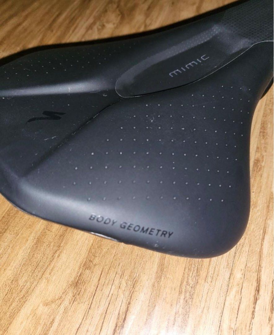 Specialized Power Mimic Comp Women Saddle (Category: Parts & Accessories) located in Singapore. Submitted by Sakai (Listing ID 1235659094, Image 3). Description: Used for 1 ride only...Decided to give up cycling after borders opened http://www.wasap.my/+6591449996 Features: Body Geometry: Patented Body Geometry design is lab-tested to ensure blood flow to sensitive arteries. Innovative Mimic technology: Saddle Uses multilayered materials to maint