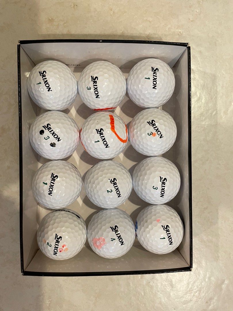 Srixon Soft Feel Golf Balls, Sports Equipment, Sports & Games, Golf on