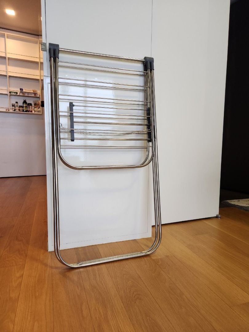 ADOV Clothes Drying Rack, 4-Tier Foldable Clothes Airer Drying Racks
