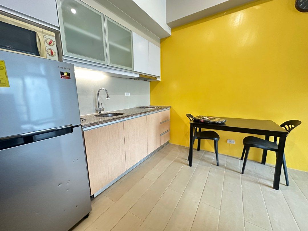 Studio furnished for rent (Category: Apartments & Condos) located in Manila. Submitted by cjmb_realty (Listing ID 1235543407, Image 3). Description: Condo for rent Ready for accupancy condo unit Studio -furnished Eastwood Legrand Tower 3 6 months / 1 year contract Monthly -(20,000) inclusive association dues Terms of payment: 2 months security deposit and 1 month advance rent and post dated checks (standard payment) 2valid id /rapid test —face ma