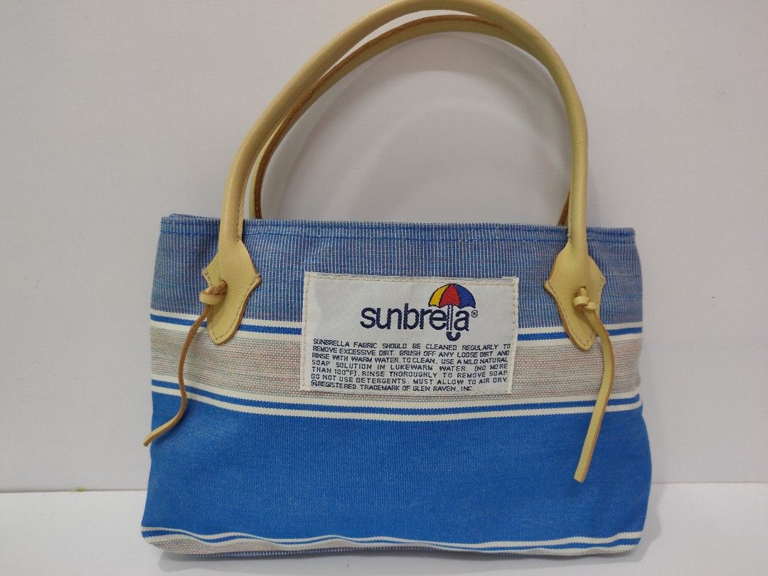 Sunbrella shop tote bag