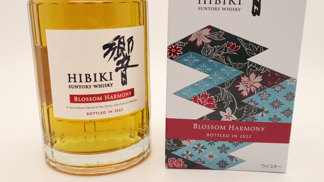 日本威士忌】Suntory Whisky Hibiki 響Blossom Harmony 2023, 嘢食& 嘢