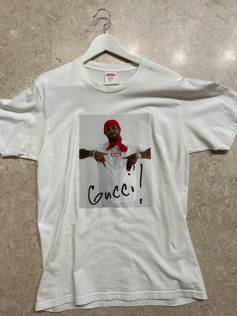 Supreme Gucci Mane Size M, Men's Fashion, Tops & Sets, Tshirts