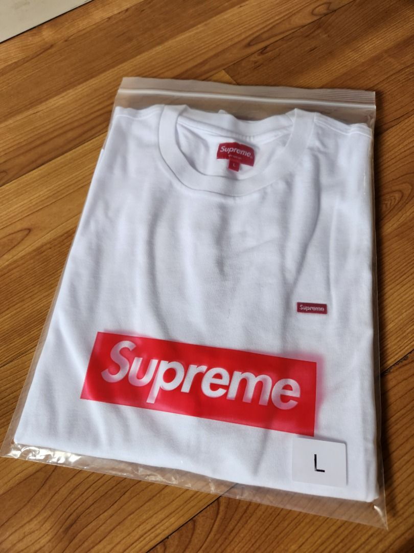 Supreme box cheap logo receipt
