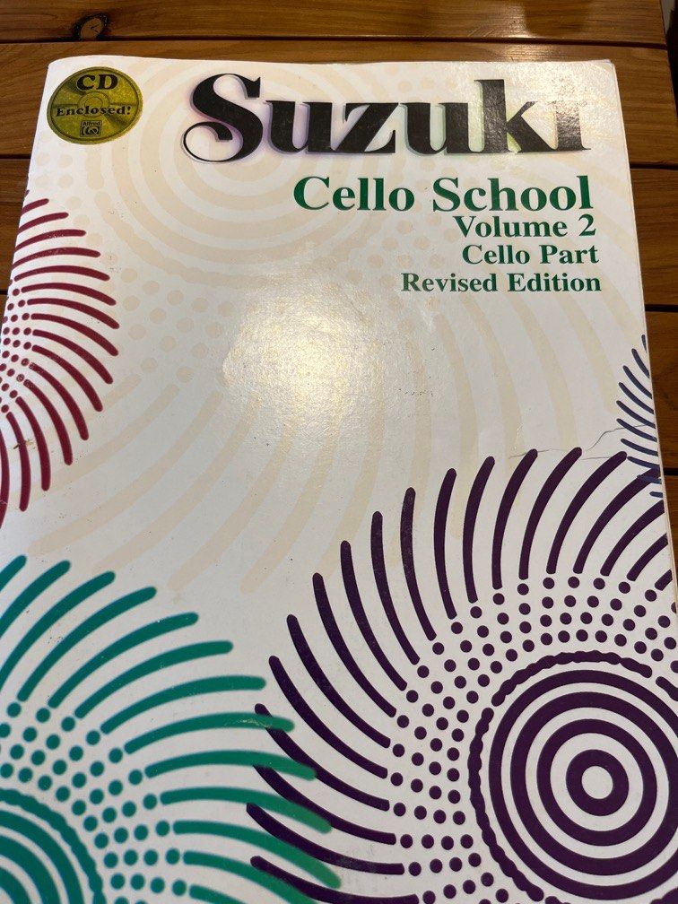 cello　cello　Music　on　Suzuki　Music　Hobbies　vol　2,　Scores　part　Media,　Toys,　school　Carousell