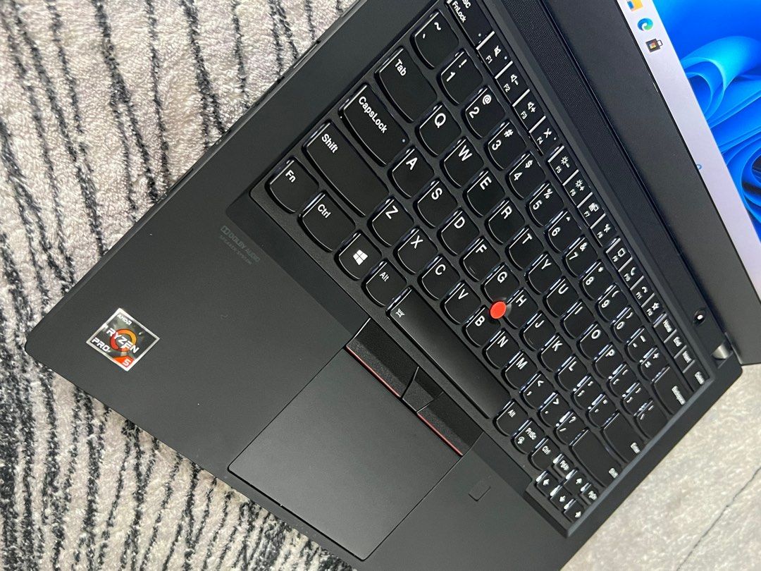 T14 Lenovo ThinkPad Laptop, 14” Touchscreen, Ryzen Pro 4650U, 32GB RAM  512GB NVMe SSD, Wi-Fi 6, Fingerprint Face Sign in, 12mth Lenovo Warranty,  Windows 11 Pro Microsoft Office 2021 Pro,