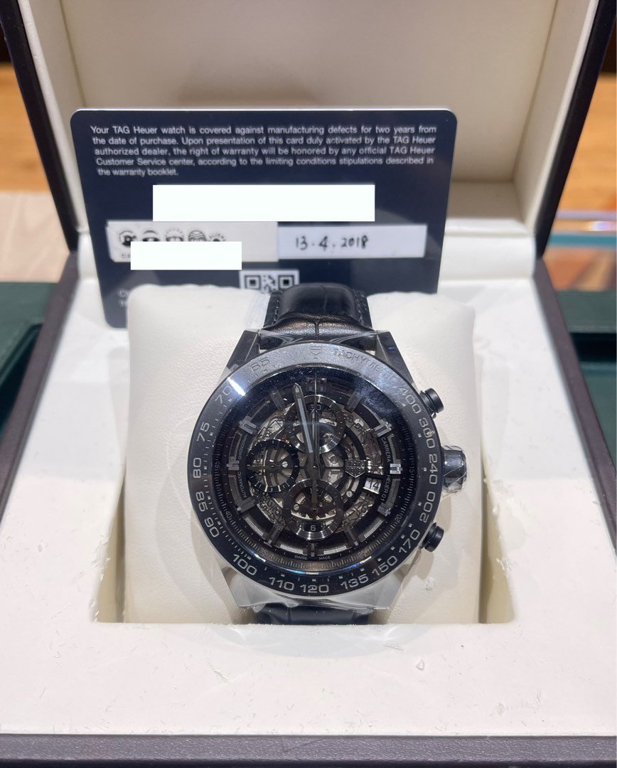 Tag Heuer Carrera Skeleton Ceramic CAR2A91.BH0742 Luxury Watches