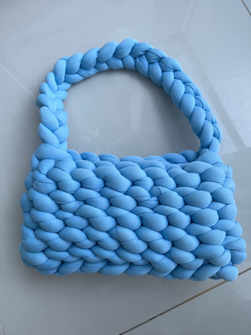 Tas rajut shoulder bag medium on Carousell