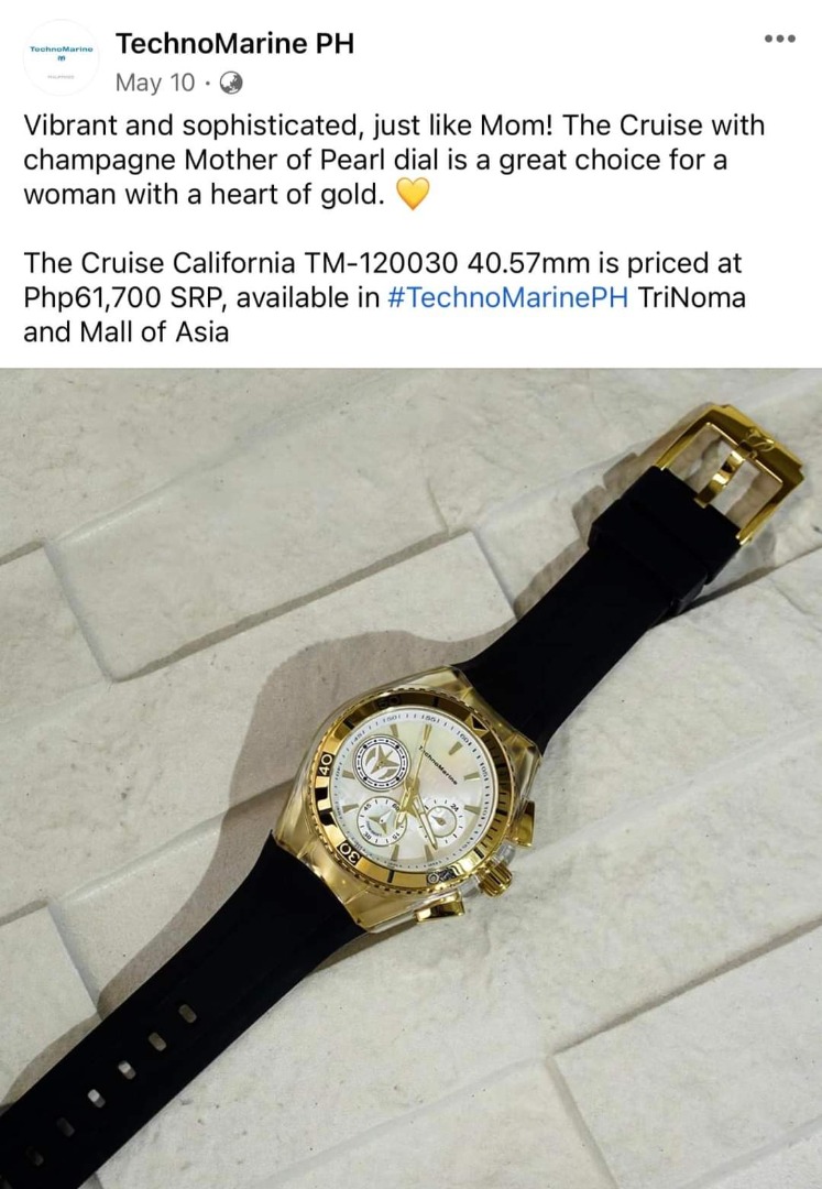 Technomarine Mother of Pearl