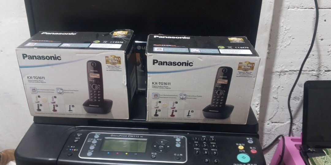 Telepon Panasonic KX-TG 1611, Elektronik, Lainnya di Carousell