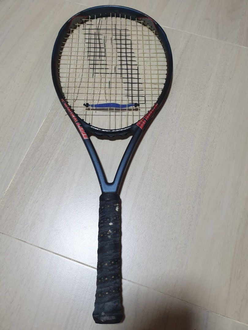 Tennis Racket prince power line, Sports Equipment, Sports & Games ...
