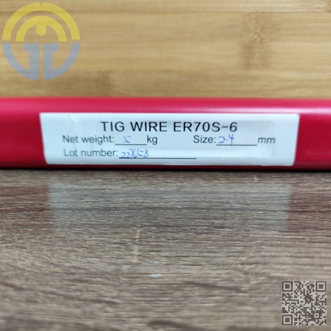 TIG Welding Mild Steel Filler Rod ER70S6 1.6 2.4 x 1000mm 5Kg