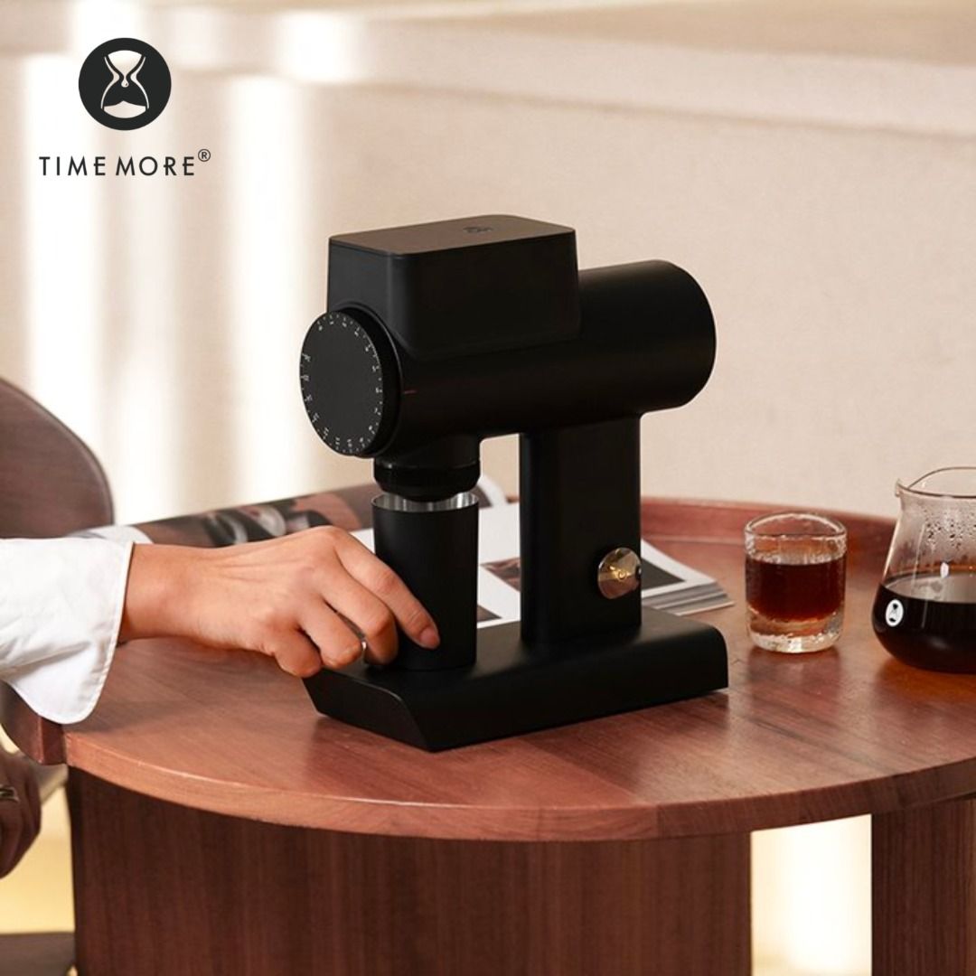 Black Coffee Grinder Sculptor 078 by Timemore - Espresso Gear