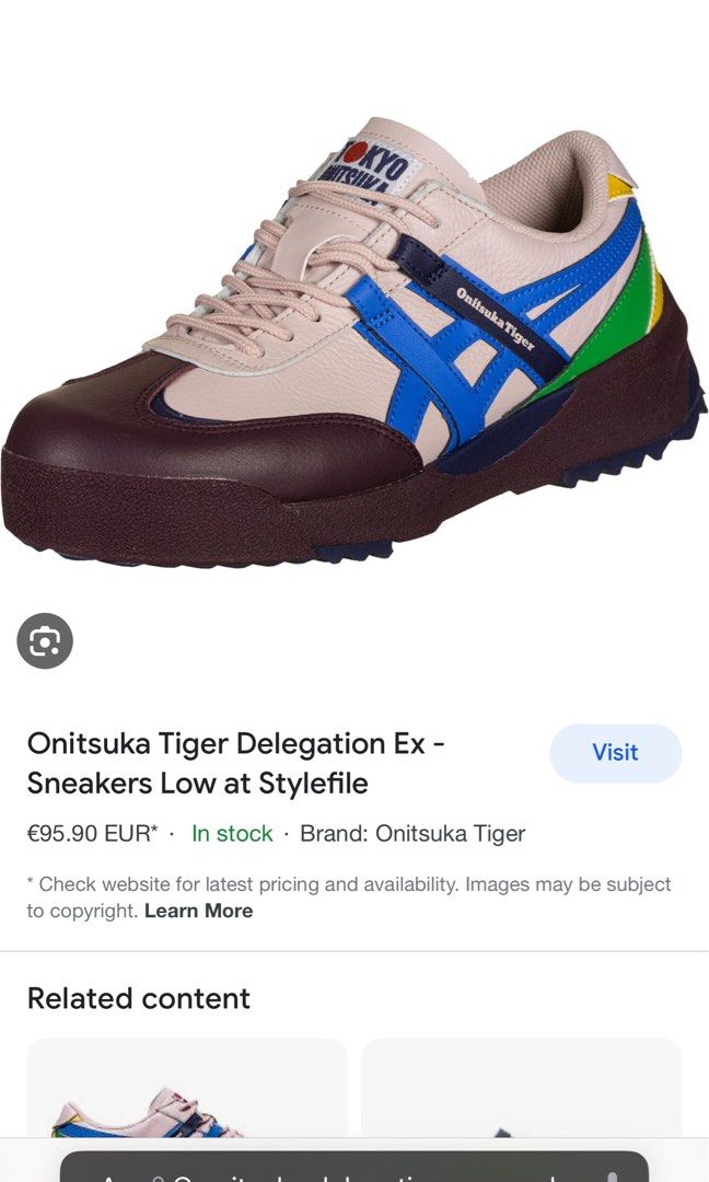 Tokyo Onitsuka Tiger Delegation EX US 10.5 Men s Fashion
