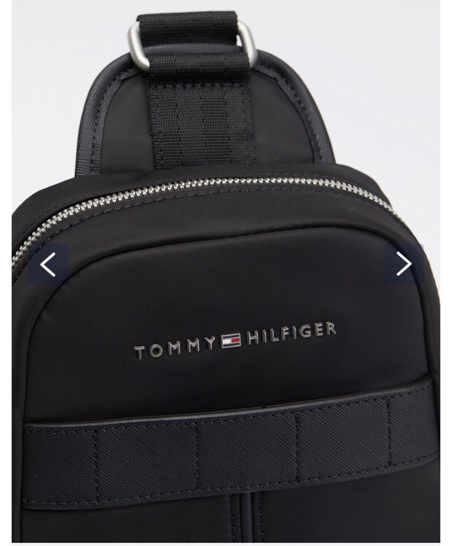 Tommy Hilfiger Nylon Slingbag, Men's Fashion, Bags, Sling Bags on Carousell