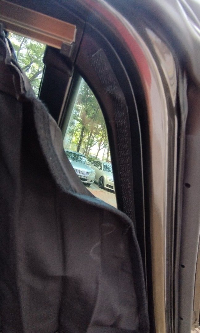 Toyota estima full car curtain, Car Accessories, Accessories on Carousell
