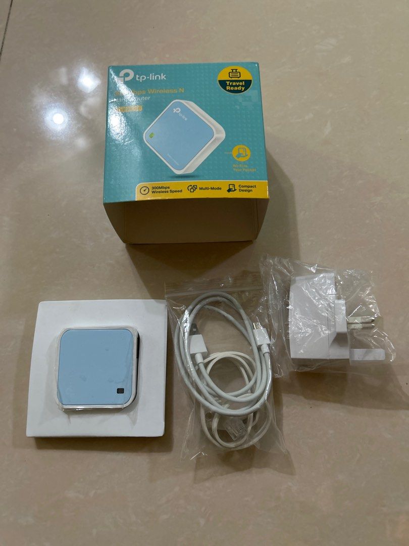TP LINK wireless nano router, TV & Home Appliances, TV & Entertainment ...