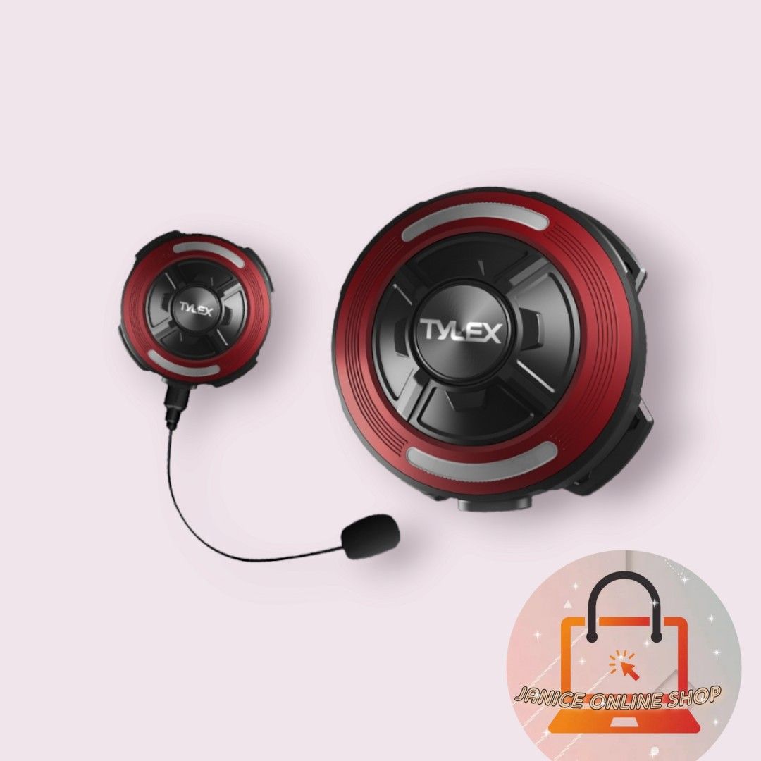 TYLEX OPENEAR E50 Motorcycle Helmet Headset Bluetooth 380mAh 6Hrs
