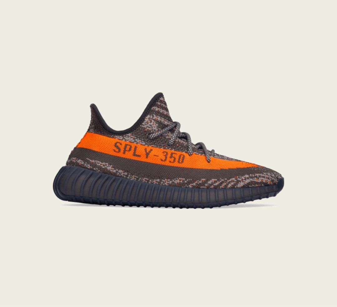 UK8 Adidas Yeezy Boost 350 V2 Carbon Beluga
