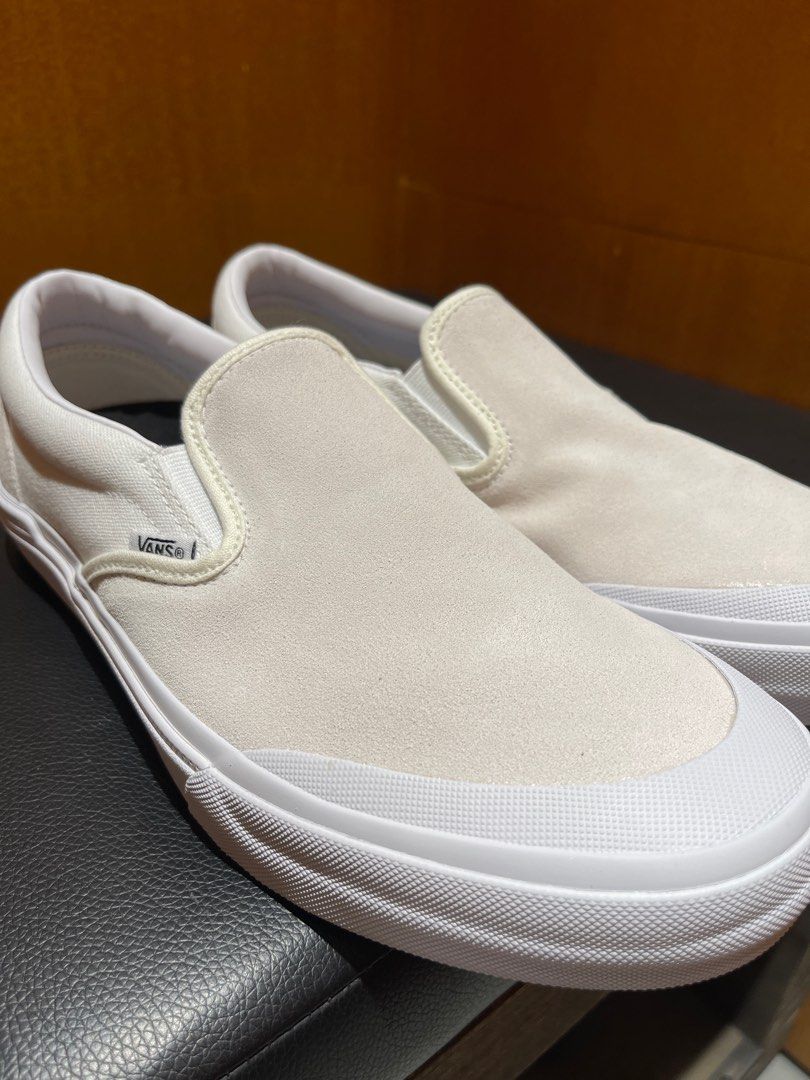 VANS BMX SLIP ON MARSHMALLOW WHITE