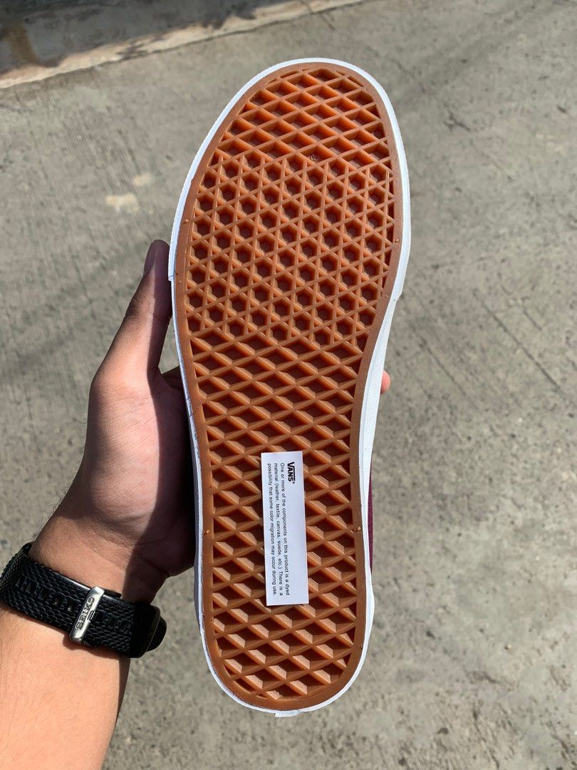 Vans old store skool grape wine